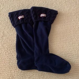 Hunter Boot Socks in Navy